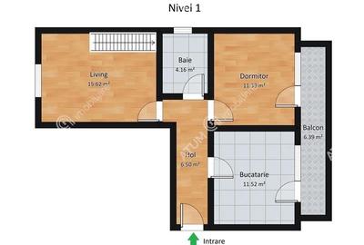 Apartament 3 camere decomandate balcon parcare zona Calea Cisnadiei - 9