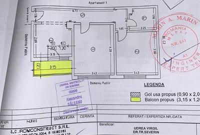 Apartament 2 camere decomandat - 1