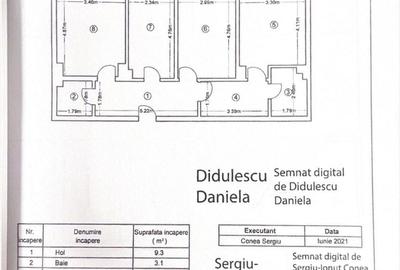 Apartament cu 3 camere decomandat în Drumul Taberei - 19