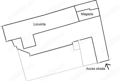 Casă cu 4 camere în 23 August - 1