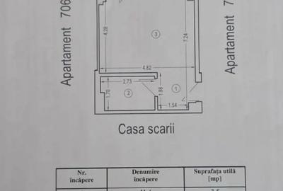 Apartament cu 2 camere decomandat în Nord - 6