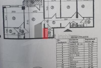 Apartament cu 4 camere semidecomandat în Ștefan cel Mare - 1