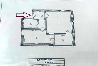Apartament cu 2 camere semidecomandat, mobilat în Parcul Carol - 9