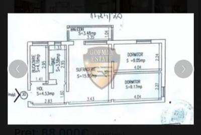 Apartament 3 camere, semidecomandat, Salvare Inel 2, centrala gaz, et 2/4 Apartament 3 camere, semidecomandat, Salvare Inel 2, centrala gaz, et 2/4 - 7