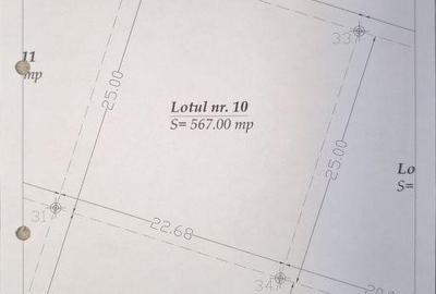 Teren de 567 mp, în Central - 5