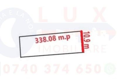 Teren de 338 mp, în Păcii - 1