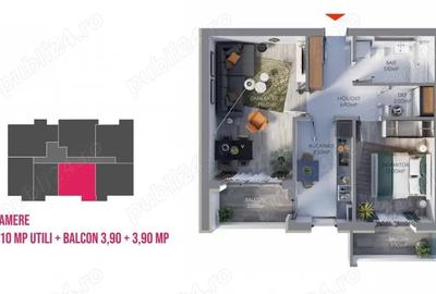 Apartament 2 camere Maurer Sighisoara, Finalizat 2025, Parcare inclusa - 9