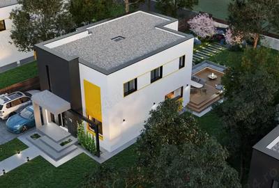 Casa stil mediteranean Saftica, teren 700mp, facilitati premium (cititi in descriere)