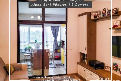 Apartament cu 3 camere semidecomandat în Păcurari
