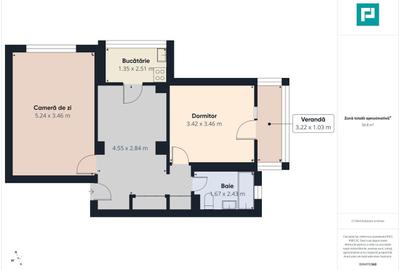 Apartament cu 3 camere decomandat în Central - 13