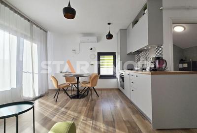 Studio mobilat Coresi cu parcare si terasa 30 mp - 4