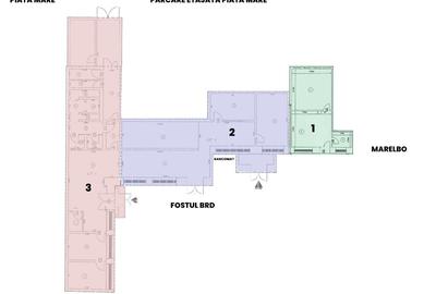 Inchiriez spatii comerciale intre 90 - 500 mp, Pietonal-fostul BRD - 8