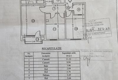 Apartament de vanzare Iasi 4 camere decomandate-zona Dacia-Str. Tabacului, etaj - 1