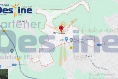 Teren de 5000 mp, în Miroslava - 2