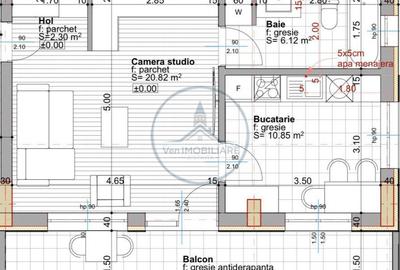 Garsonieră în Cetății - 2