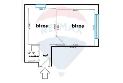 Birou de inchiriat Brasov 35 mp, Uzina 2, cu parcare - 3
