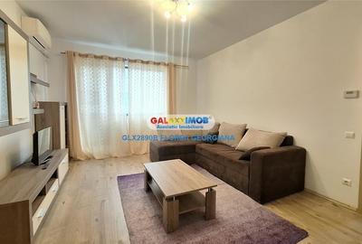 Apartament cu 2 camere semidecomandat, mobilat în Băneasa
