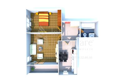 Apartament cu 2 camere decomandat în Cug - 1