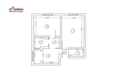 Apartament cu 2 camere, mobilat în Central - 5