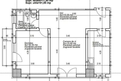 Apartament cu 2 camere decomandat în Abator - 1
