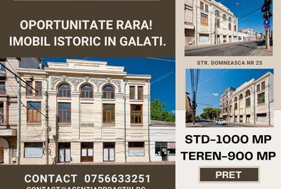 Spațiu comercial, 1000 mp în Central