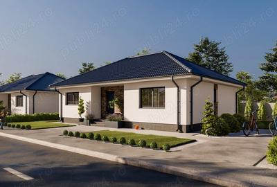 Casă cu 4 camere cu Teren 400 Mp în Balotești - 16