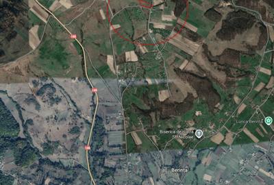 Berinta, teren intravilan, 5800 mp - 3