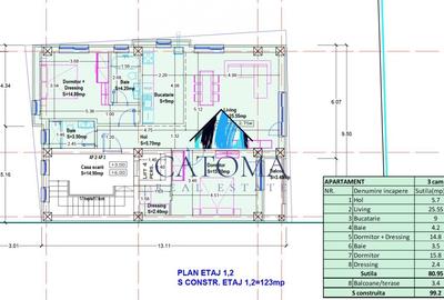 Baneasa / spatios / parcare / terasa / imobil boutique - 6