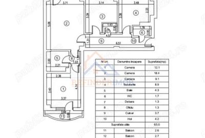 Vanzare apartament 3 camere zona Gencea  - Tramvai 41 - 6