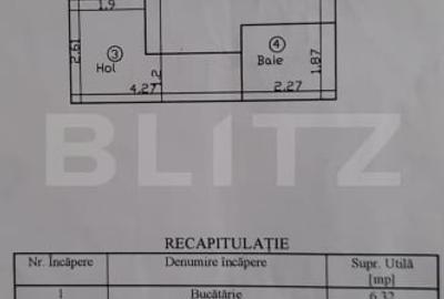 Garsonieră decomandată, mobilată în Nicolina - 9