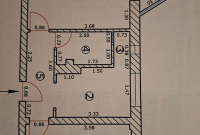 Apartament cu 2 camere decomandat în Centrul Civic - 7