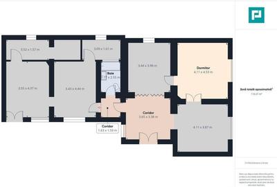 Casă cu 4 camere cu Teren 1184 Mp în Pâncota - 1