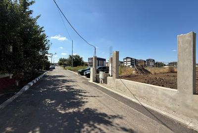 Chiajna Teren Intravilan 800 mp ptr Casa cu Proiect-Rosu Chiajna Comision zero - 5