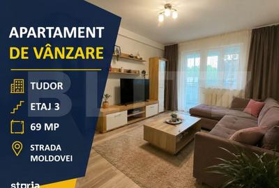 Apartament cu 3 camere decomandat în Tudor Vladimirescu