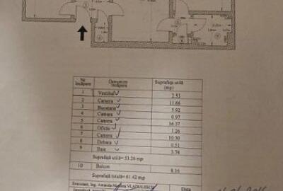 Apartament cu 2 camere semidecomandat în Gara de Nord - 20