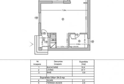 Casa individuala comuna Berceni Padurea Craiului. - 3