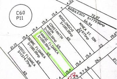 Teren de 1000 mp, în Cornetu - 3