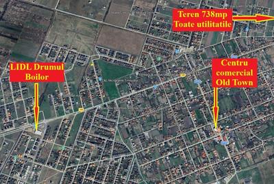 Teren Construcții intravilan de 738 mp, în Moșnița Nouă - 4