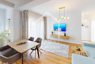 Apartament cu 3 camere semidecomandat, mobilat în Șelimbăr