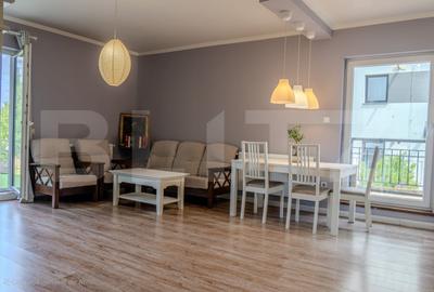 Apartament deosebit cu 3 camere, 67 mp, cu terasa de 120 mp, zona Calea Turzii
