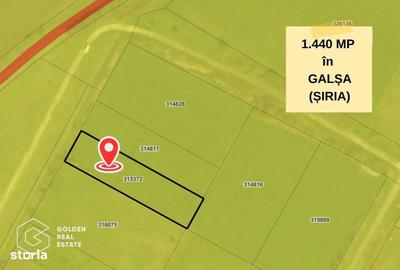 Teren de 1440 mp, în Central - 2