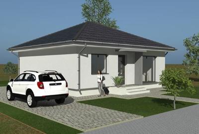 Casă 2 camere sat Hărțău comuna Pănet - 1