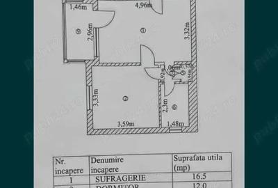 Apartament cu 2 camere semidecomandat în Țiglina 1 - 1