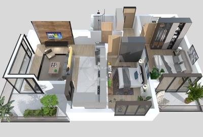 Apartament cu 3 camere decomandat în Moșilor - 2