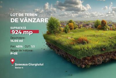 Teren intravilan - curs constructii, Soseaua Giurgiului, Sector 4 - 1