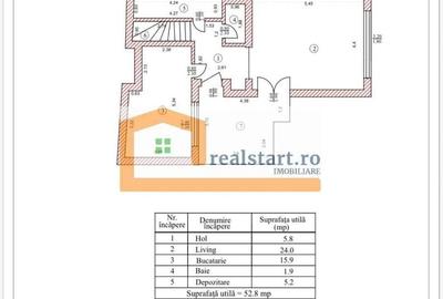 Casă individuală cu 5 camere cu Canalizare în Aviatorilor - 33
