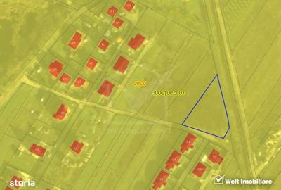 Teren de 1453 mp, în Jucu - 3