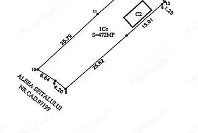 Teren 472 mp | pozitie buna | potential comercial - 2