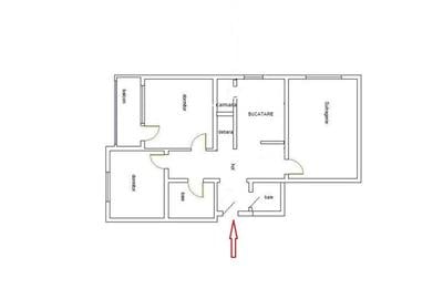 Apartament cu 3 camere decomandat, mobilat în Tudor Vladimirescu - 1