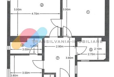 Apartament 76,52 Mp, 3 min de Parcul central, Zona Eremia Grigorescu - 3